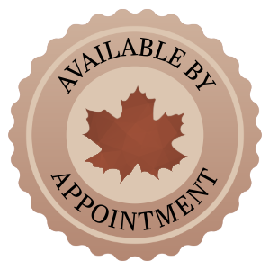 Available by Appointment Badge