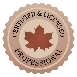 Certified and Licensed Professional Badge